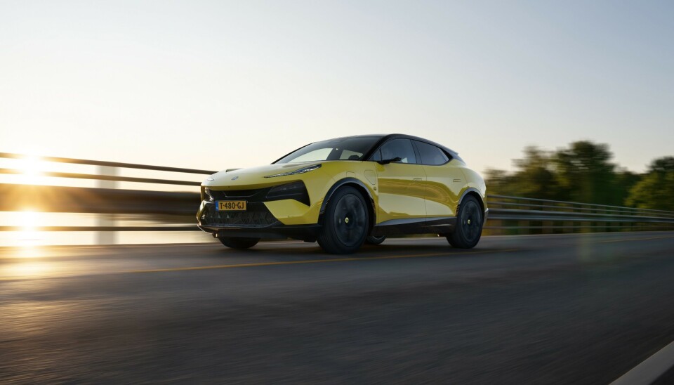 Lotus Eletre på norsk landevei Lotus Eletre på norsk landevei