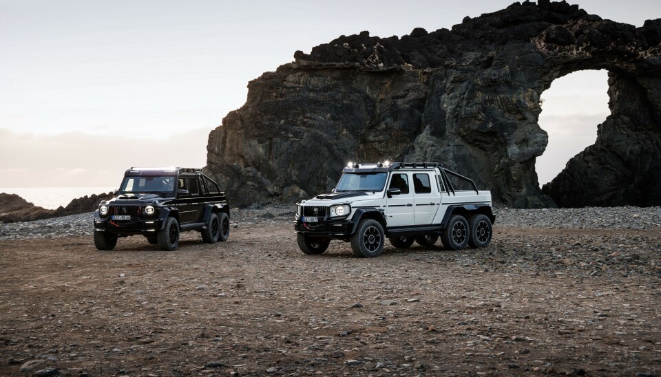 Brabus XLP 800 6x6 Adventure og XLP 900 6x6 Superblack Brabus XLP 800 6x6 Adventure og XLP 900 6x6 Superblack