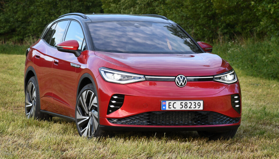 VW ID.4/GTX på topp i juli. (Foto: Øivind Skar)