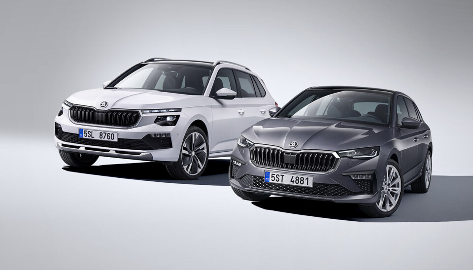 Skoda Kamiq og Scala i ny drakt Skoda Kamiq og Scala i ny drakt