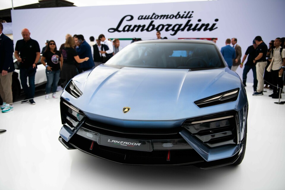 Lamborghini Lanzador lansering på The Quail