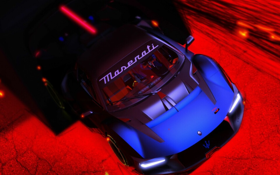 Maserati MCXtrema designskisse