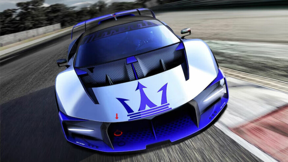 Maserati MCXtrema designskisse