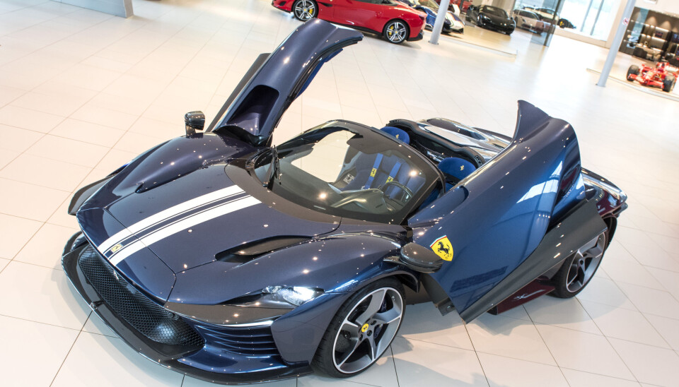 Se Ferrari Daytona SP3 på Oslo Motor Show