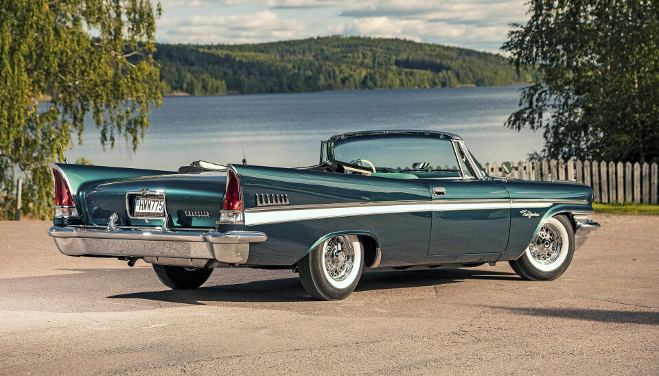 1957 Chrysler New Yorker Convertible. Foto: Rasmus Kristoffersson.