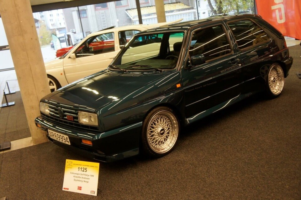 VW Golf Rallye 1989.