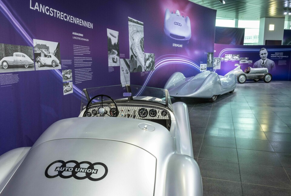 From November 18, 2023, to June 9, 2024, Audi Tradition is taking all those interested in technology on a journey through the history of aerodynamics and showing the beginnings of aerodynamic concepts in automotive engineering up to 1945 in the "Windschnittig" exhibition at the Audi museum mobile. A look inside the exhibition.