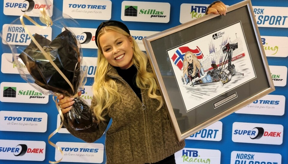 Julie Nataas ble kåret til Årets Bilsportutøver