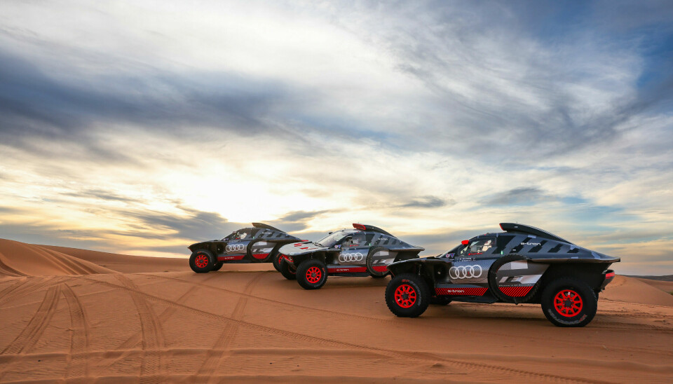 Audi RS Q e-tron har som mål å vinne Dakar Rally 2024
