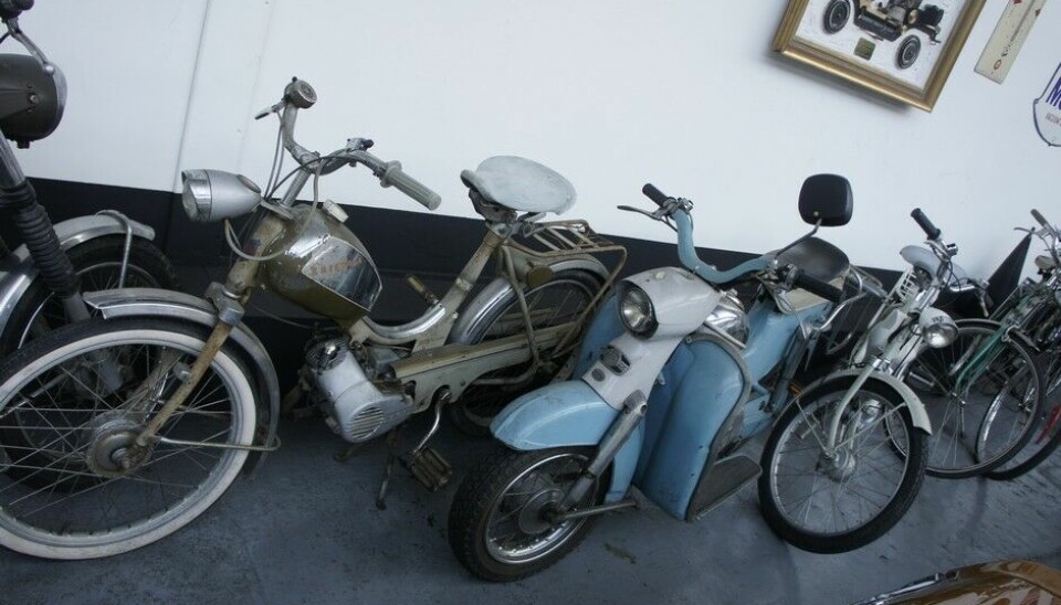 Galleri ToffenIkke alt var til salgs. Underlige, stygge og merkelige mopeder var ikke salgsvare. Kanskje det fantes juveler der  jeg så ingen. Foto: Jon Winding-Sørensen
