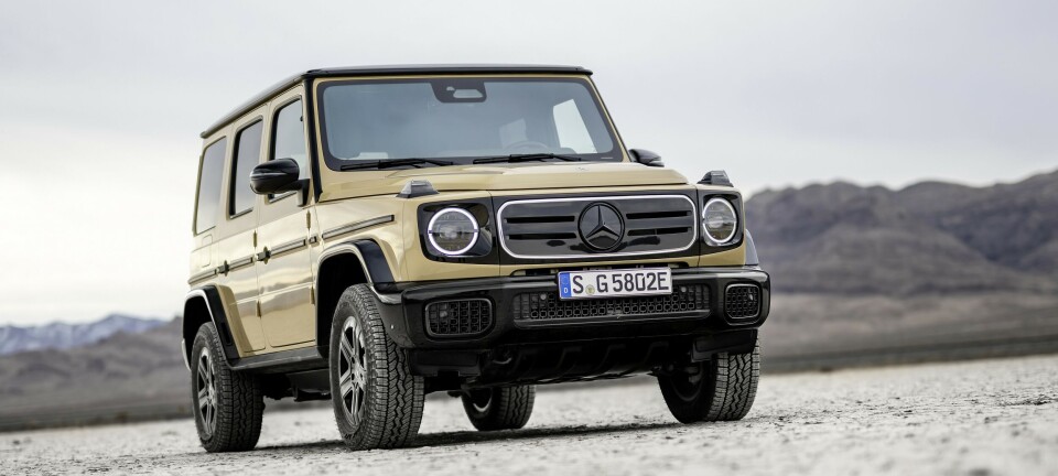 Elektrisk G-Klasse er priset