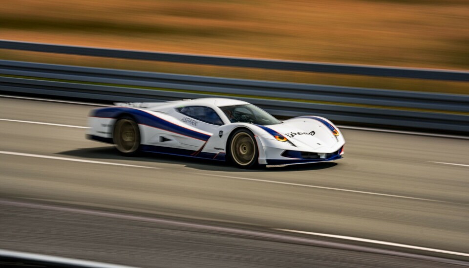Der røyk Rimac-rekorden