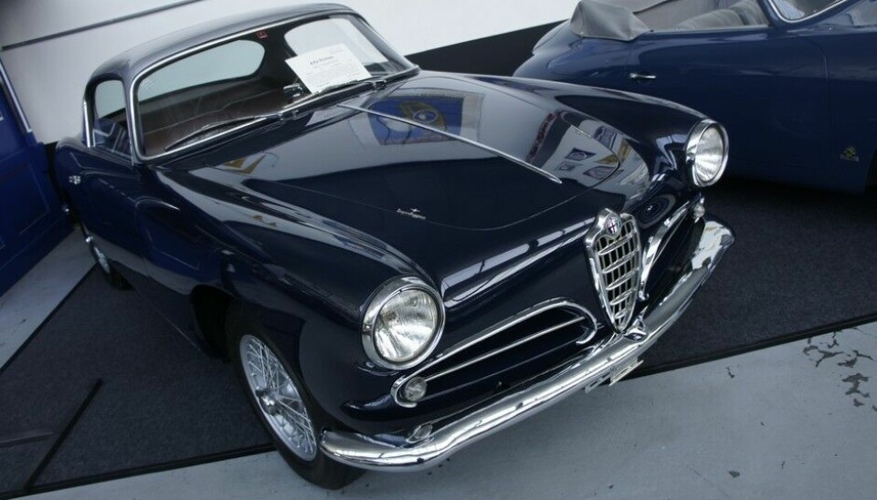 Galleri ToffenEn av Alfa Romeos 1900 C Super Sport fra 1956. Her var det Touring Superleggera som hadde gjort karosseriet. Original Halda Speedmaster gjør Mille Miglia mye enklere. Foto: Jon Winding-Sørensen
