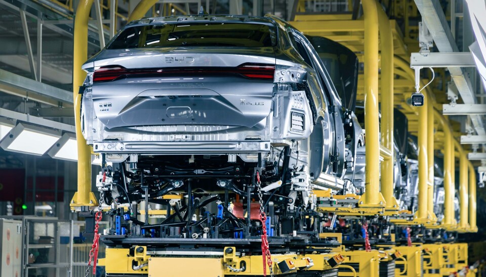 BYD er øverst på listene i Kina