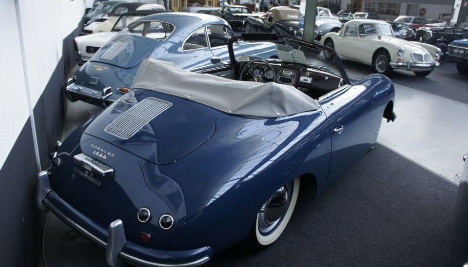 Galleri ToffenEn ganske tidlig 356 1500 Cabriolet fra 1954. Porsche bygde visstnok 328 av disse. Foto: Jon Winding-Sørensen Galleri ToffenEn ganske tidlig 356 1500 Cabriolet fra 1954. Porsche bygde visstnok 328 av disse. Foto: Jon Winding-Sørensen