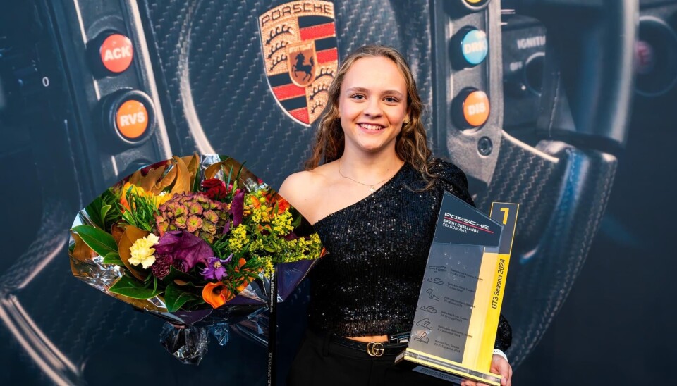 RASK: Isabell Rustad har hatt en nærmest perfekt sesong i Porsche Sprint Challenge Skandinavia. I helgen under finalehelgen på Mantorp Park kunne hun endelig få beviset på at hun var best i mesterskapet denne sesongen.