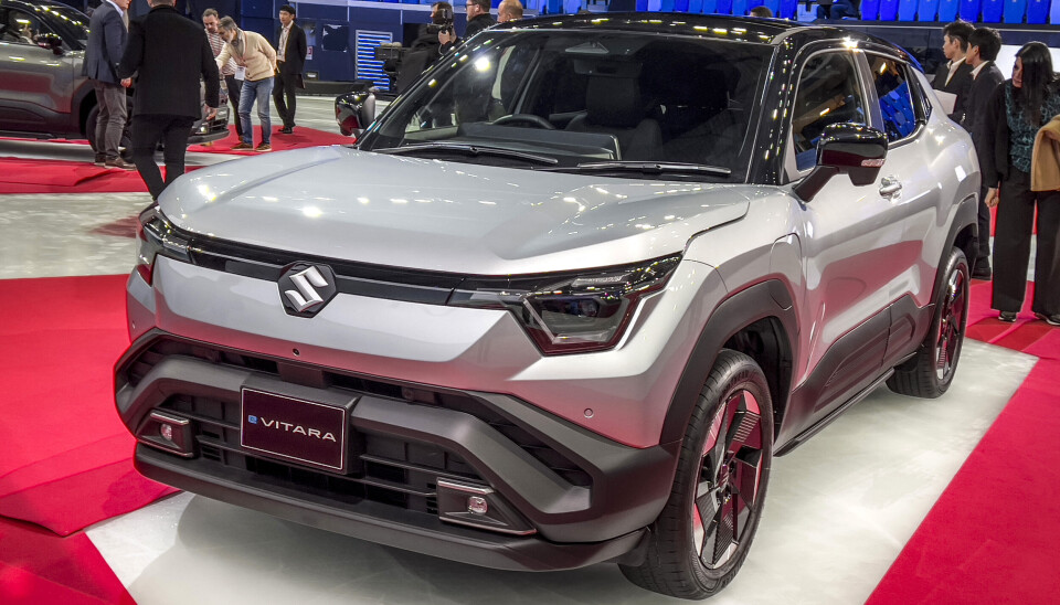 eVitara er Suzukis første batterielektriske bil.