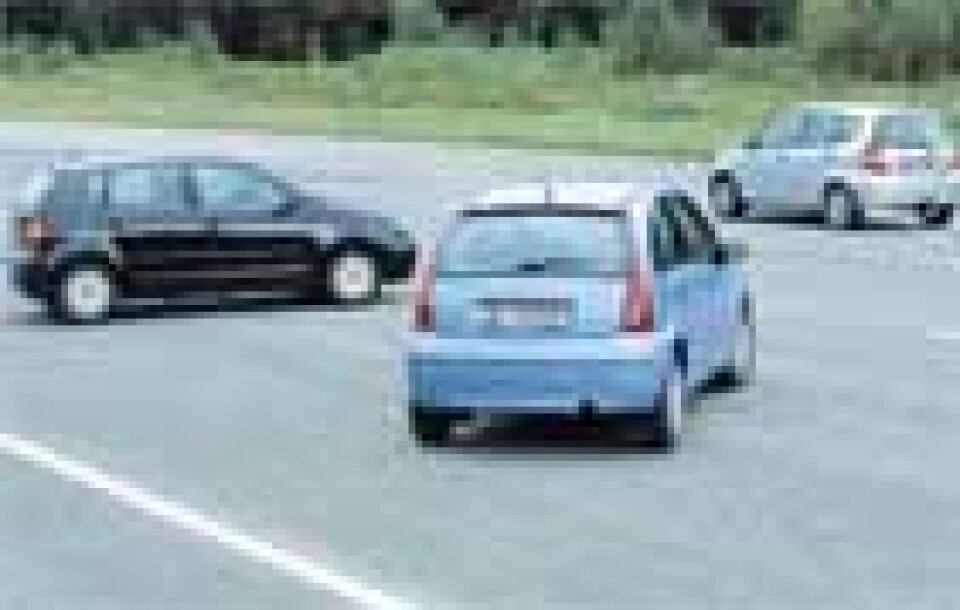 Citroën C3, Honda Jazz og Volkswagen Polo