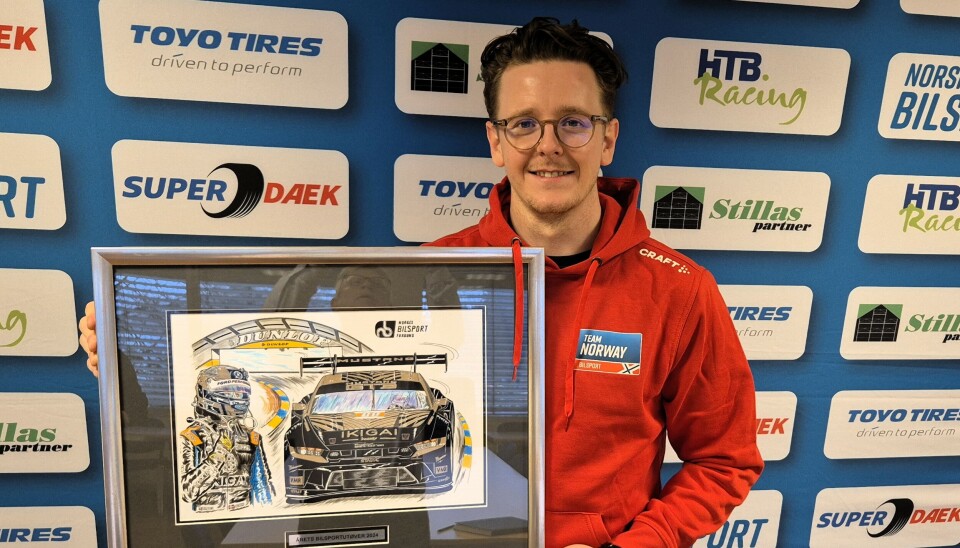 Dennis Olsen er Årets Bilsportutøver
