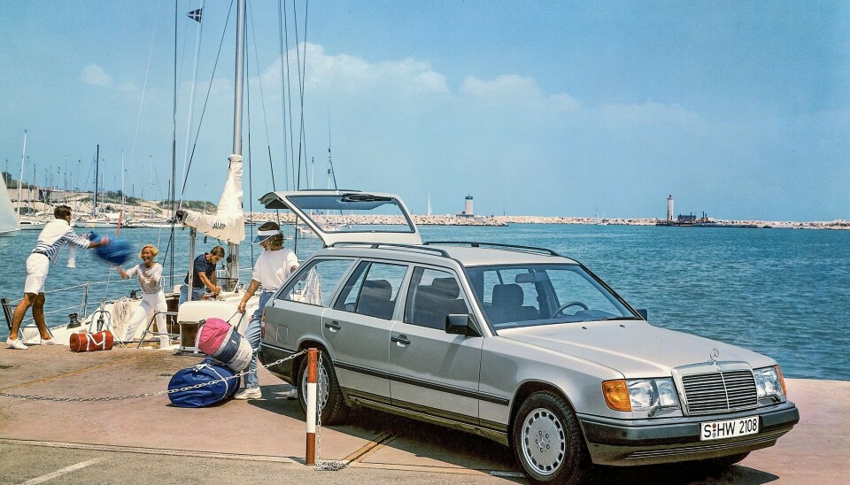 Stasjonsvognutgaven av 124-serien var romslig og praktisk.