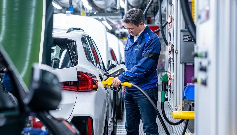 BMW fyller 5-8 liter HVO 100 på alle nye dieselbiler i Tyskland