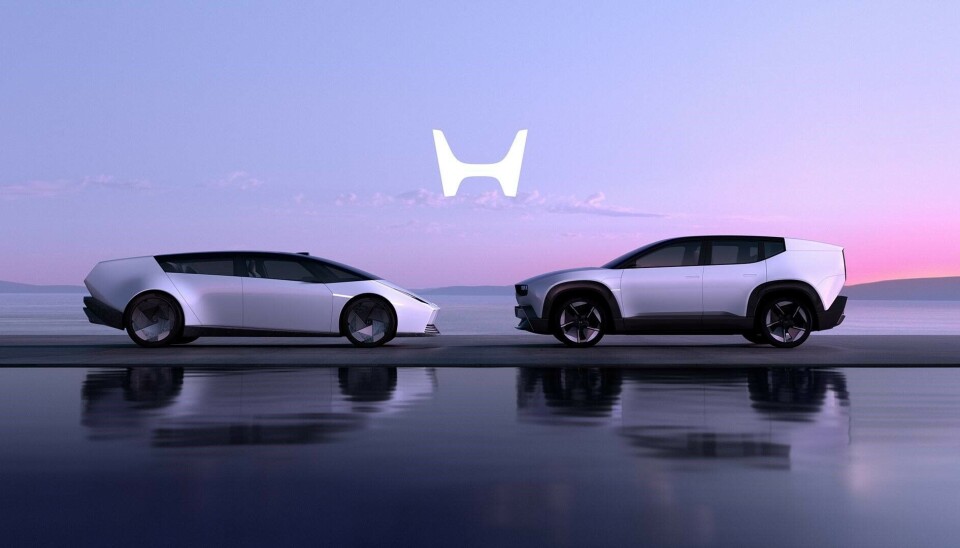 Honda 0 Saloon og Honda 0 SUV.