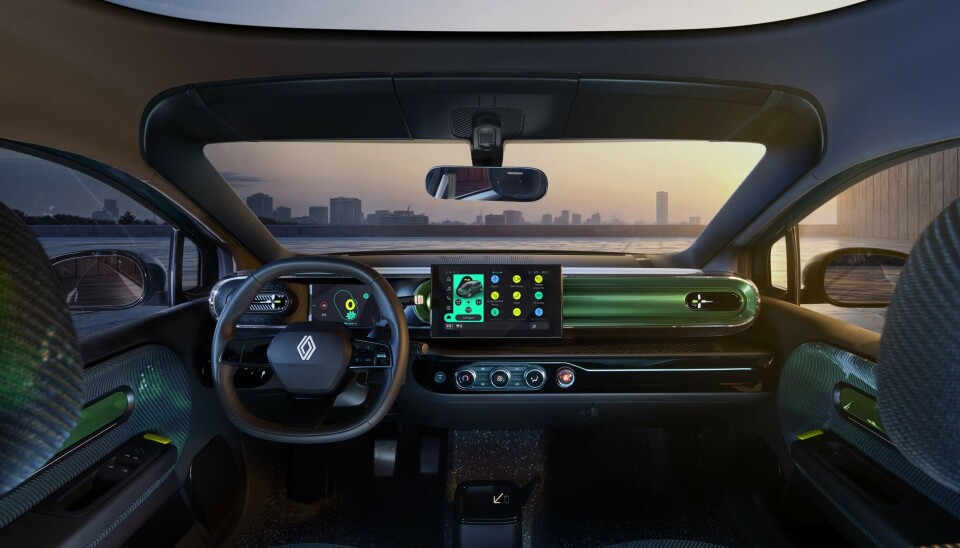 Twingo E-Tech Electric Prototype.