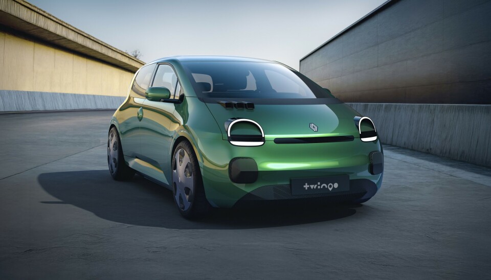 Twingo E-Tech Electric Prototype.