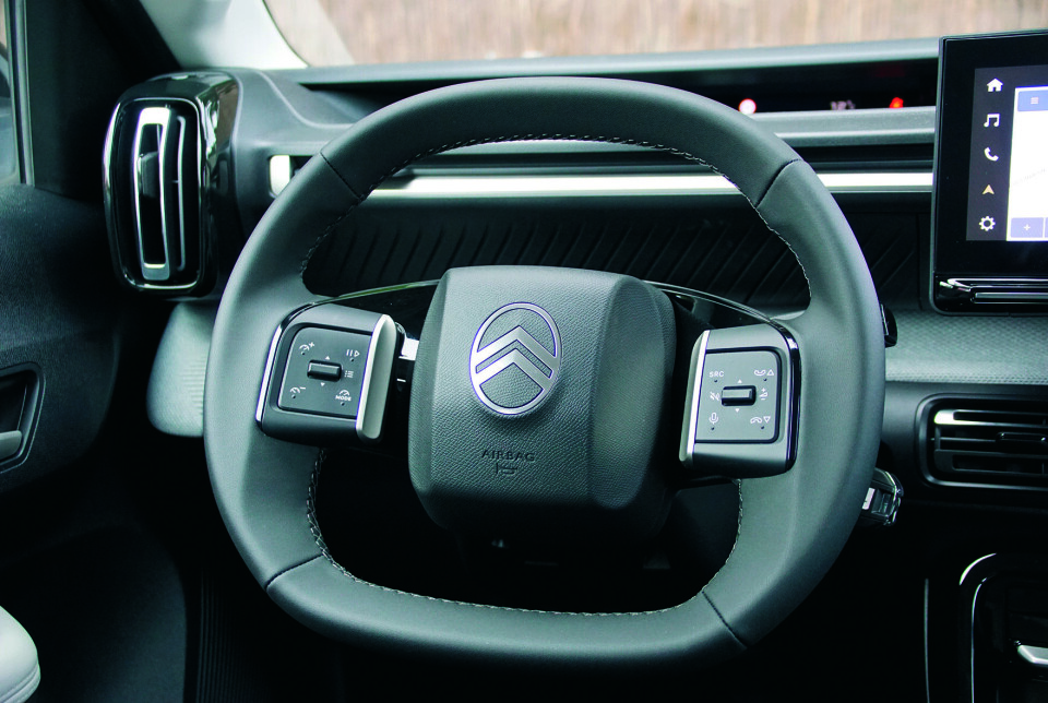 Rattet i ë-C3 Aircross hever opplevelsen.