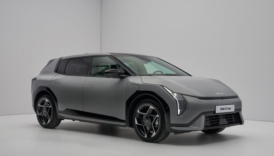 Nye Kia EV4 her i GT-Line. Blir dette en storselger i Norge?