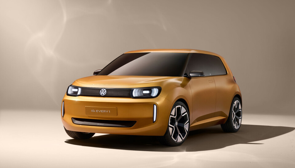 ID. EVERY1 konsept skal vise designen på den minste elbilen i en ny modellserie fra Volkswagen.