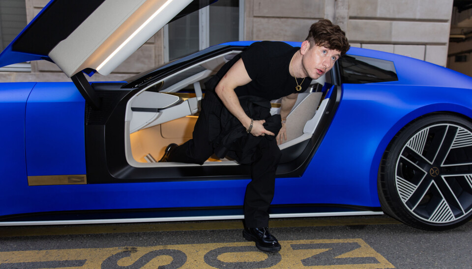 Den irske skuespilleren Barry Keoghan på PR oppdrag for Jaguar i Paris.