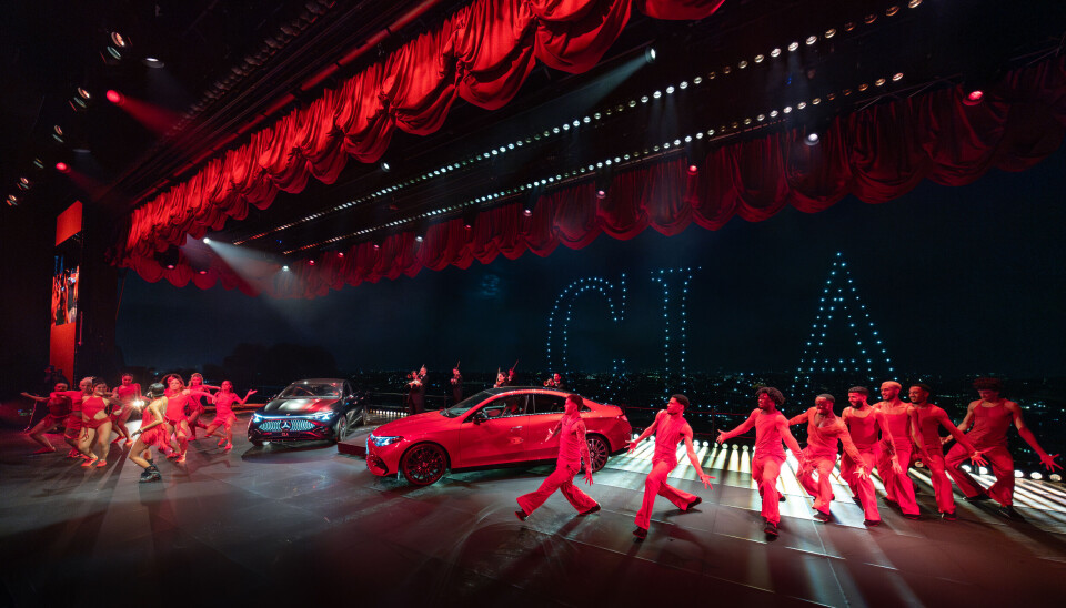 Mercedes-Benz lanserte nye CLA i Roma på Villa Miani med grand show!