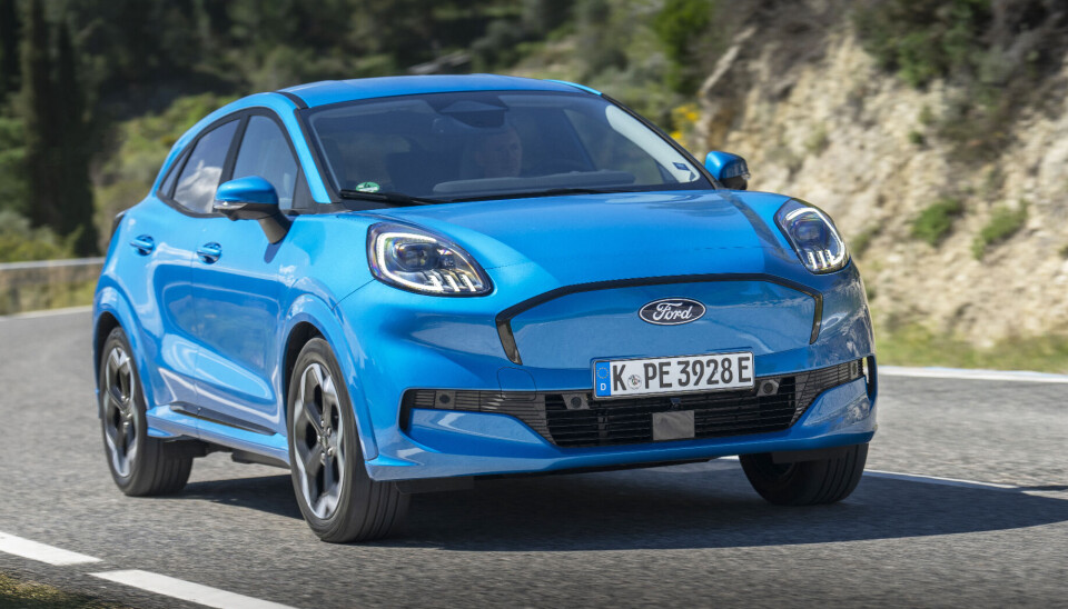 Ford elektriske Puma vil være på plass i mai. (Foto: Ford)