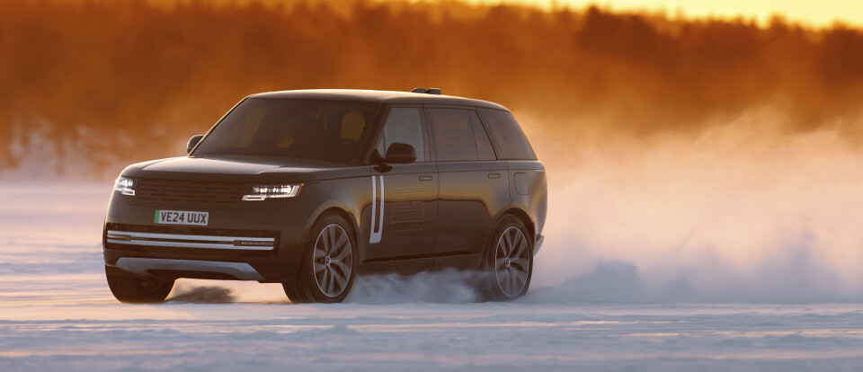 Elektrisk Range Rover: Vintertest før lansering