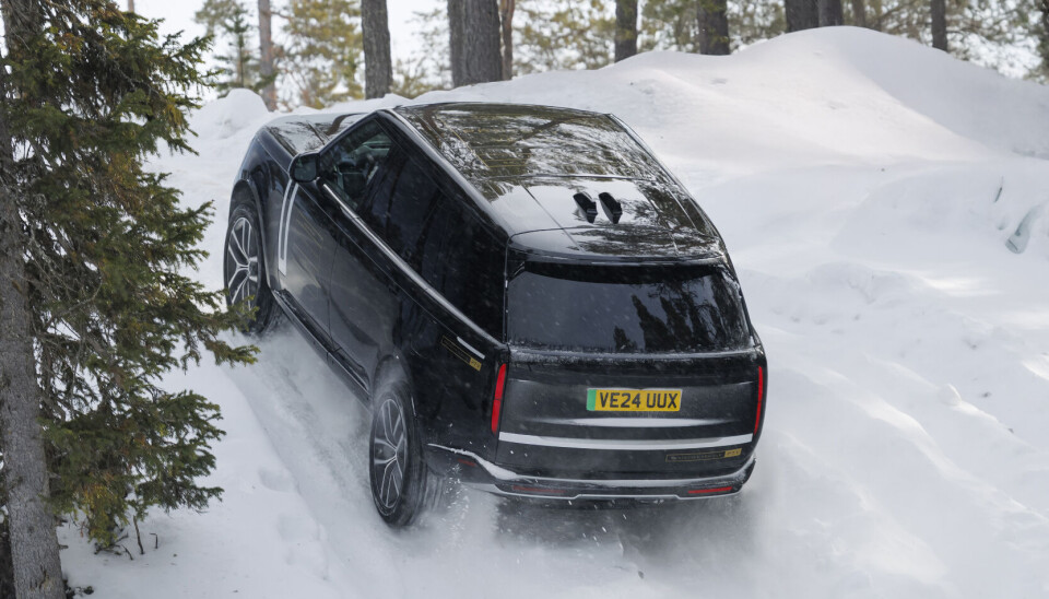Elektrisk Range Rover: Vintertest før lansering
