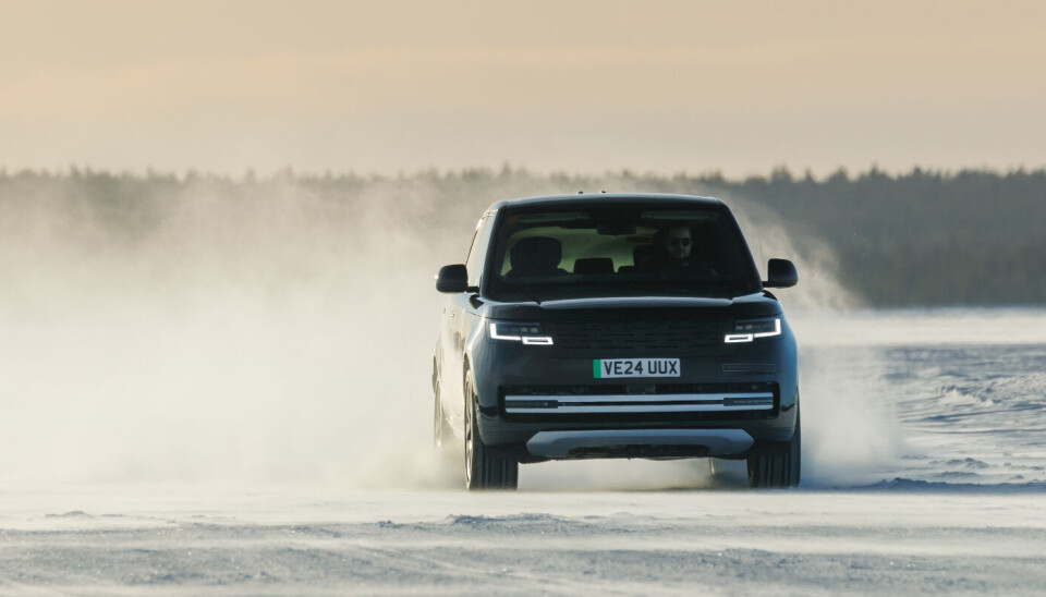 Elektrisk Range Rover: Vintertest før lansering