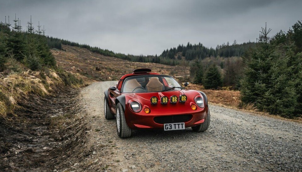 Prosjekt Safari er den første lanseringen til Get Lost, hvor de har bygget om en Lotus Elise til en røff offroader.