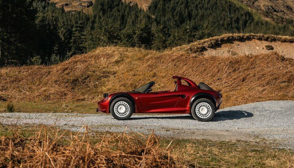 Lotus Elise fra Get Lost kan passe bra til norske hytteveier. Kanskje et kult leketøy på hytta?