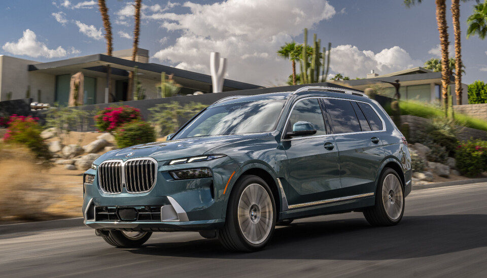Neste generasjon BMW X7 kan bli en elbil.