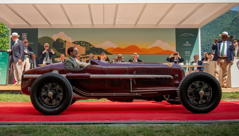 På søndag mottok den stolte eieren fra Auriga Collection i Tyskland den prestisjetunge vinnerens pris 'Trofeo BMW Group – Best of Show'.