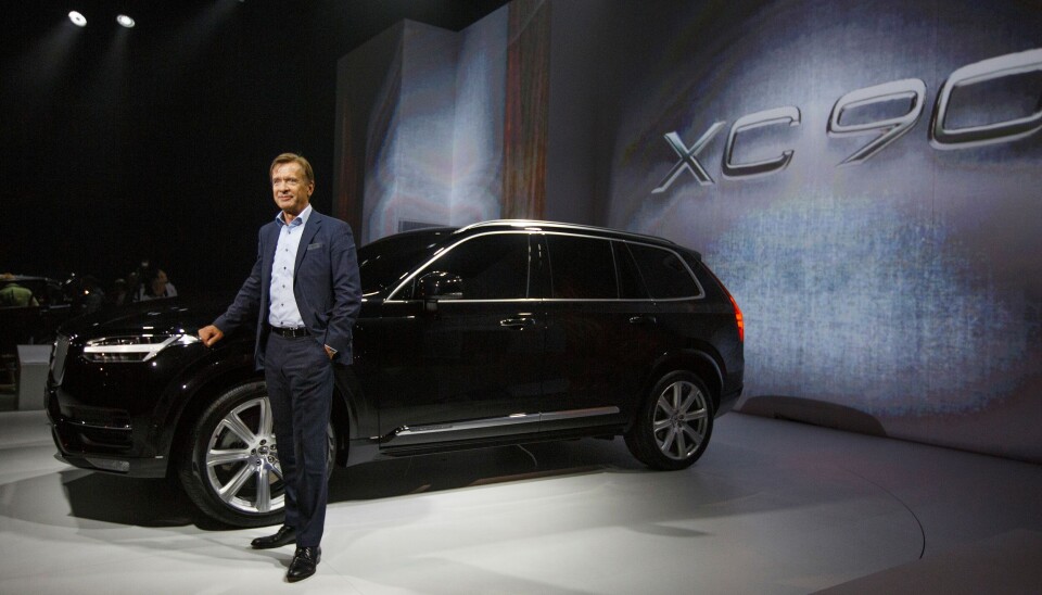 Volvosjefen Håkan Samuelsson.
