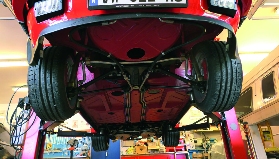 Alt er jo nytt her, både utenpå, inni og under.