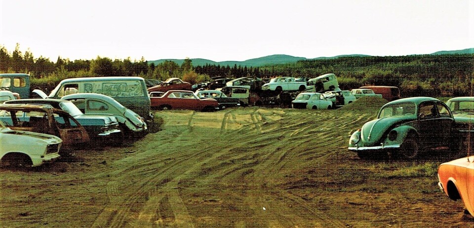 Vrakplassen Torvstrøen i hine hårde gamle dager