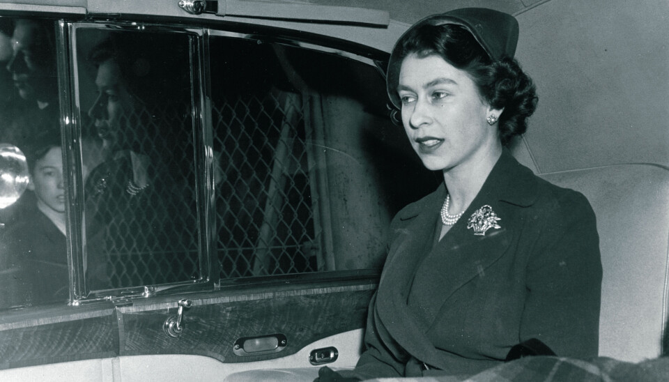 Dronning Elizabeth i Rolls-Royce Phantom IV