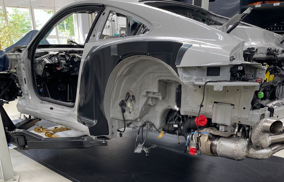 Ørken-klar spesialversjon av Porsche 992 Turbo S
