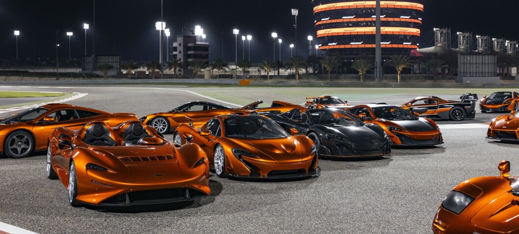 McLaren så langt øyet kan se
