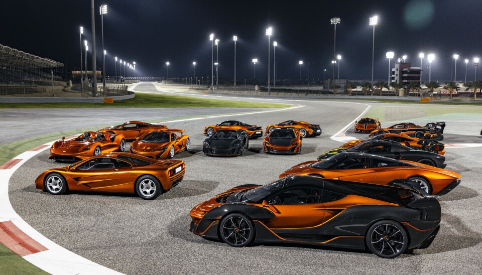 McLaren så langt øyet kan se