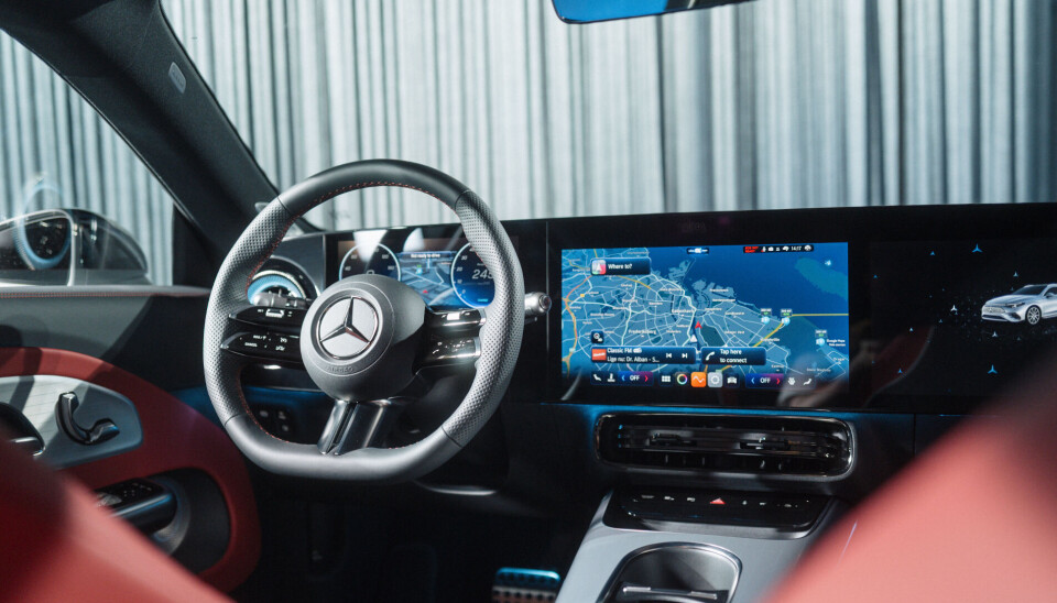 Kunstig intelligens er klar til å bli din venn: CLA er første Mercedes-Benz med den fjerde generasjonen av infotainmentsystemet MBUX.