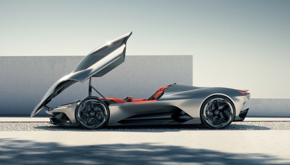 Høy 'se på meg' effekt når du skal ut av Corvette CX.